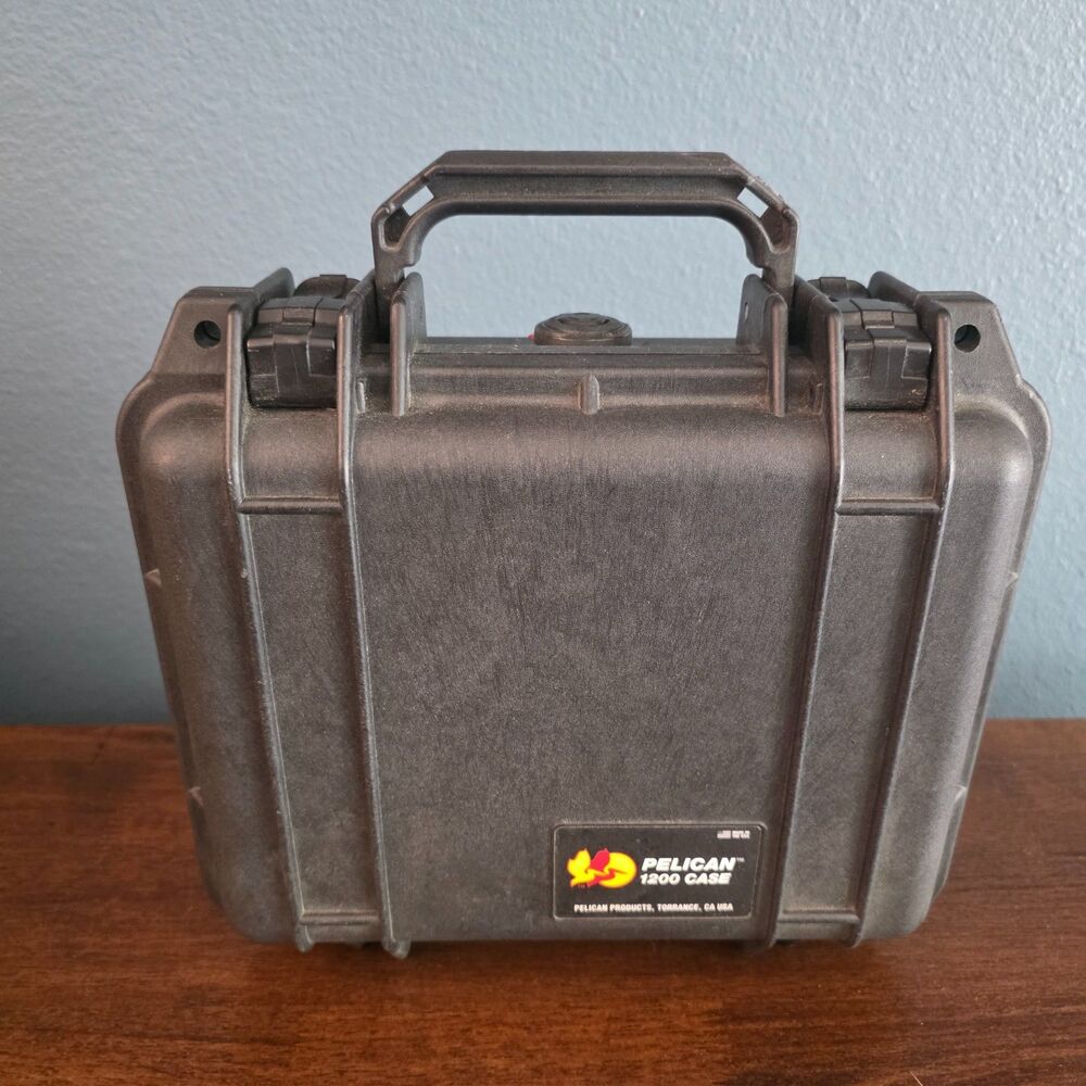 1200-000-110 Pelican 1200 Protector Case (With Foam) Camera Firearm Handgun